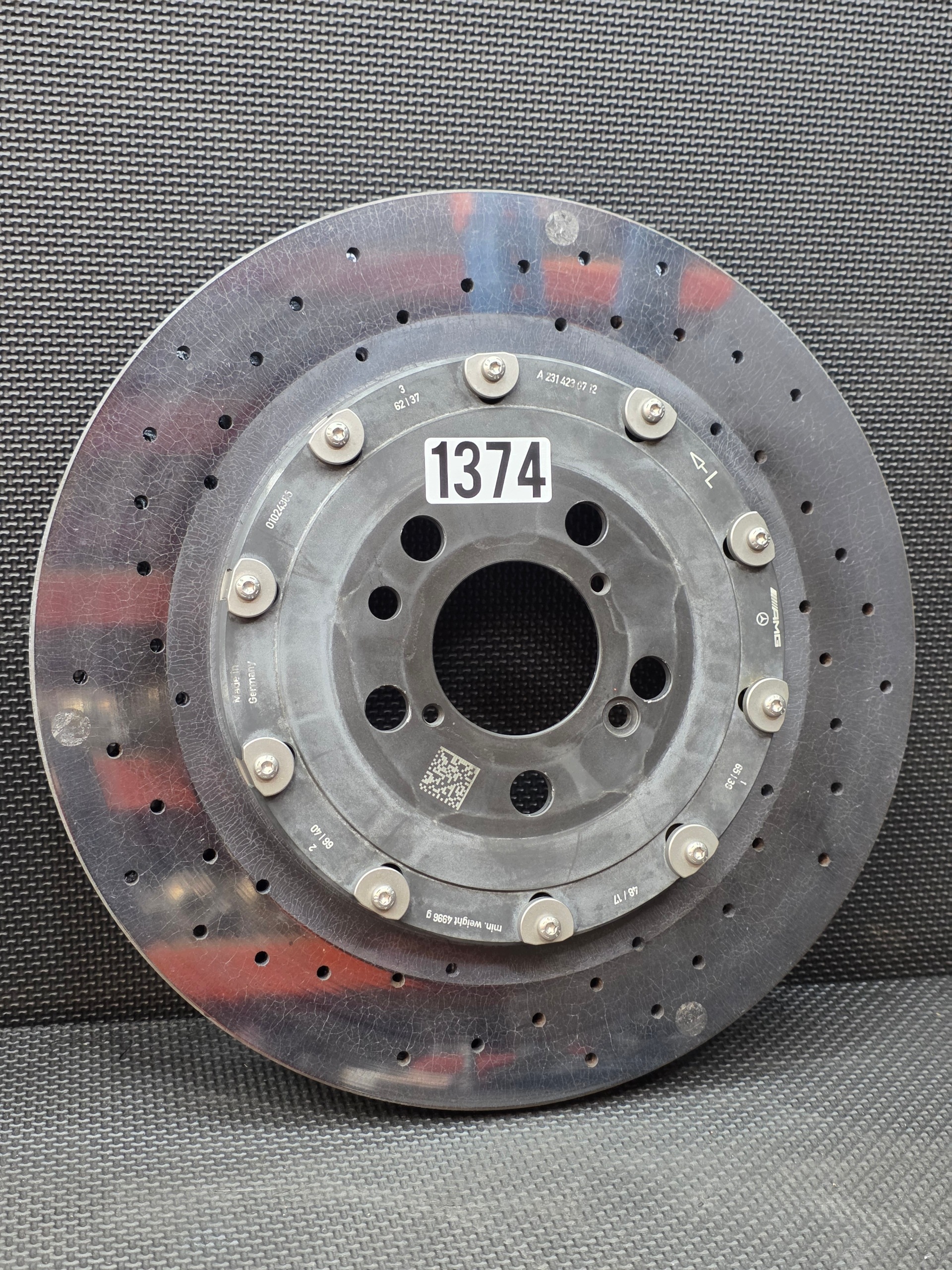 Tarcza CERAMICZNA Mercedes AMG Tył Lewa W213 W190 - galeria