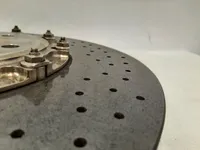 Tarcza CERAMICZNA Lamborghini Gallardo Przód LEWA - galeria