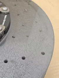 Tarcza CERAMICZNA Mercedes W223 W232 Tył Tylna LEWA Rear Brake Disc LEFT - galeria