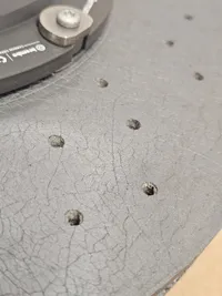 Tarcza CERAMICZNA Mercedes W223 W232 Tył Tylna PRAWA Rear Brake Disc RIGHT - galeria