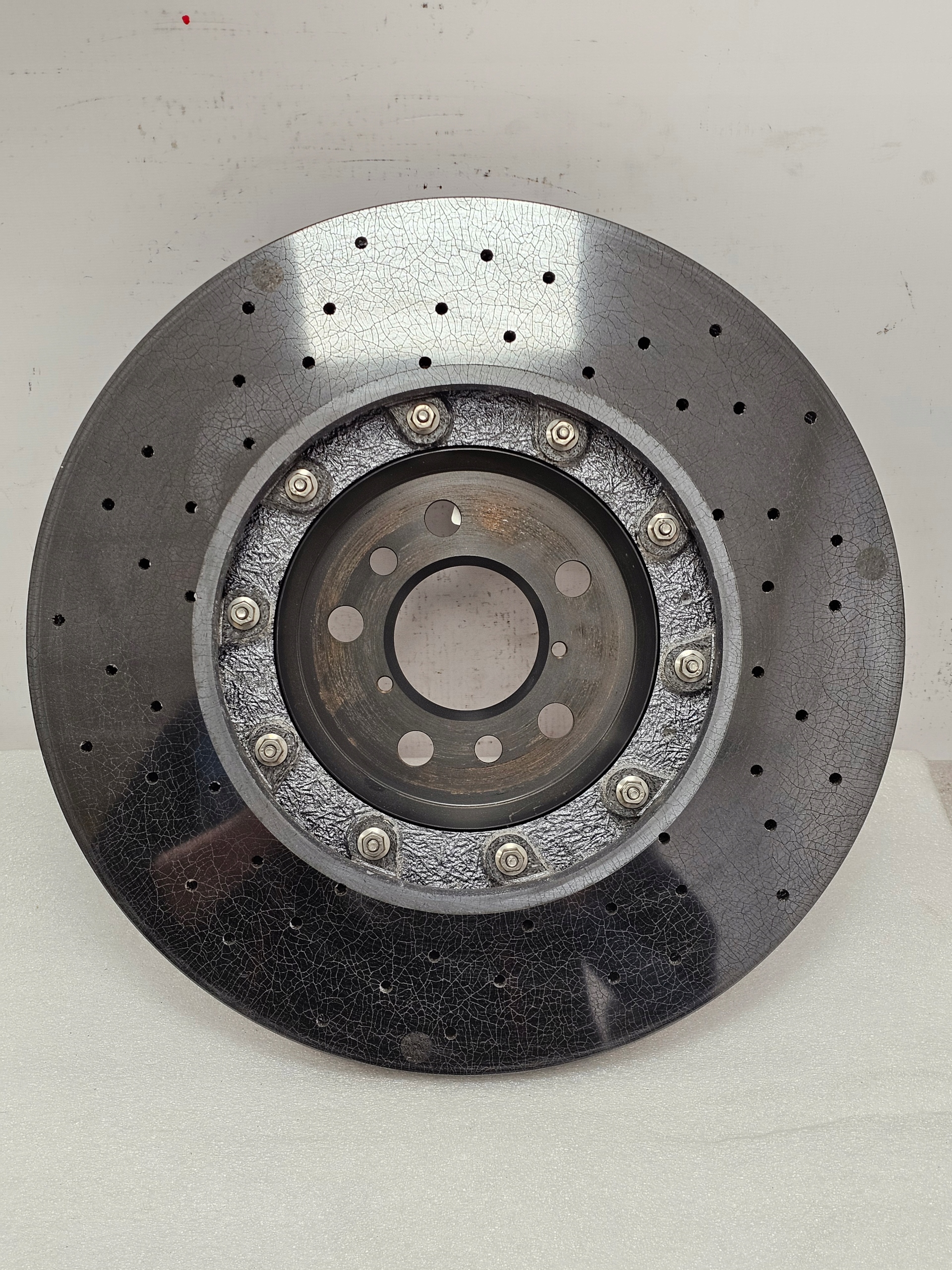 Tarcza CERAMICZNA BMW M5 F90 M8 Tył Lewa OEM - galeria