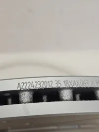 Tarcze Tarcza Mercedes W222 W217 W213 W190 W290 AMG TYŁ Tylna - galeria