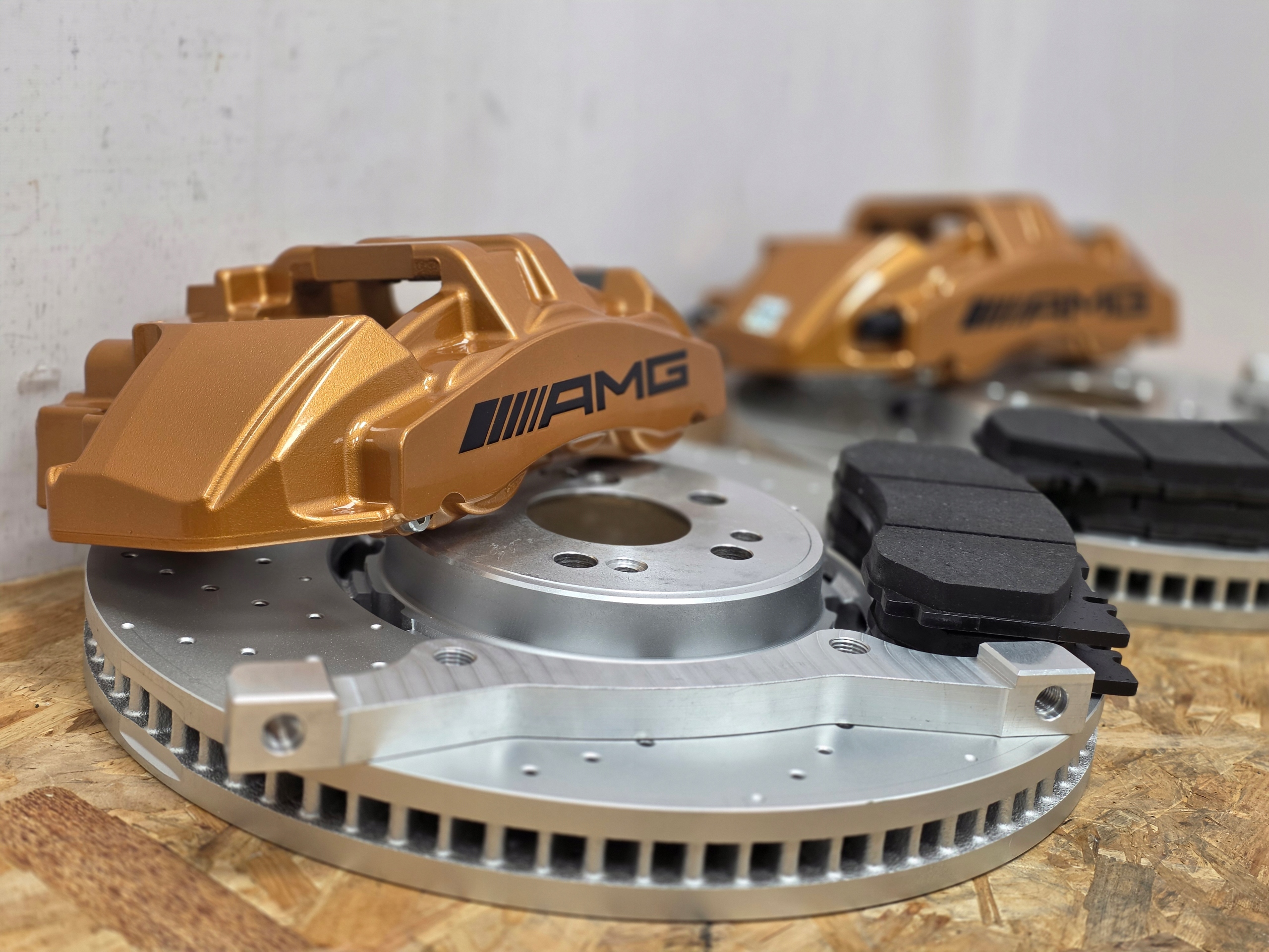 Zaciski Tarcze Hamulce Mercedes GLE GLS W167 AMG Komplet Set Big Brake Kit - galeria