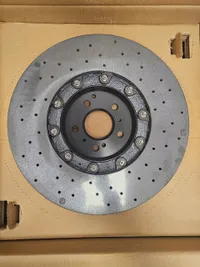 Tarcza CERAMICZNA Mercedes W223 W232 Tył Tylna PRAWA Rear Brake Disc RIGHT - galeria