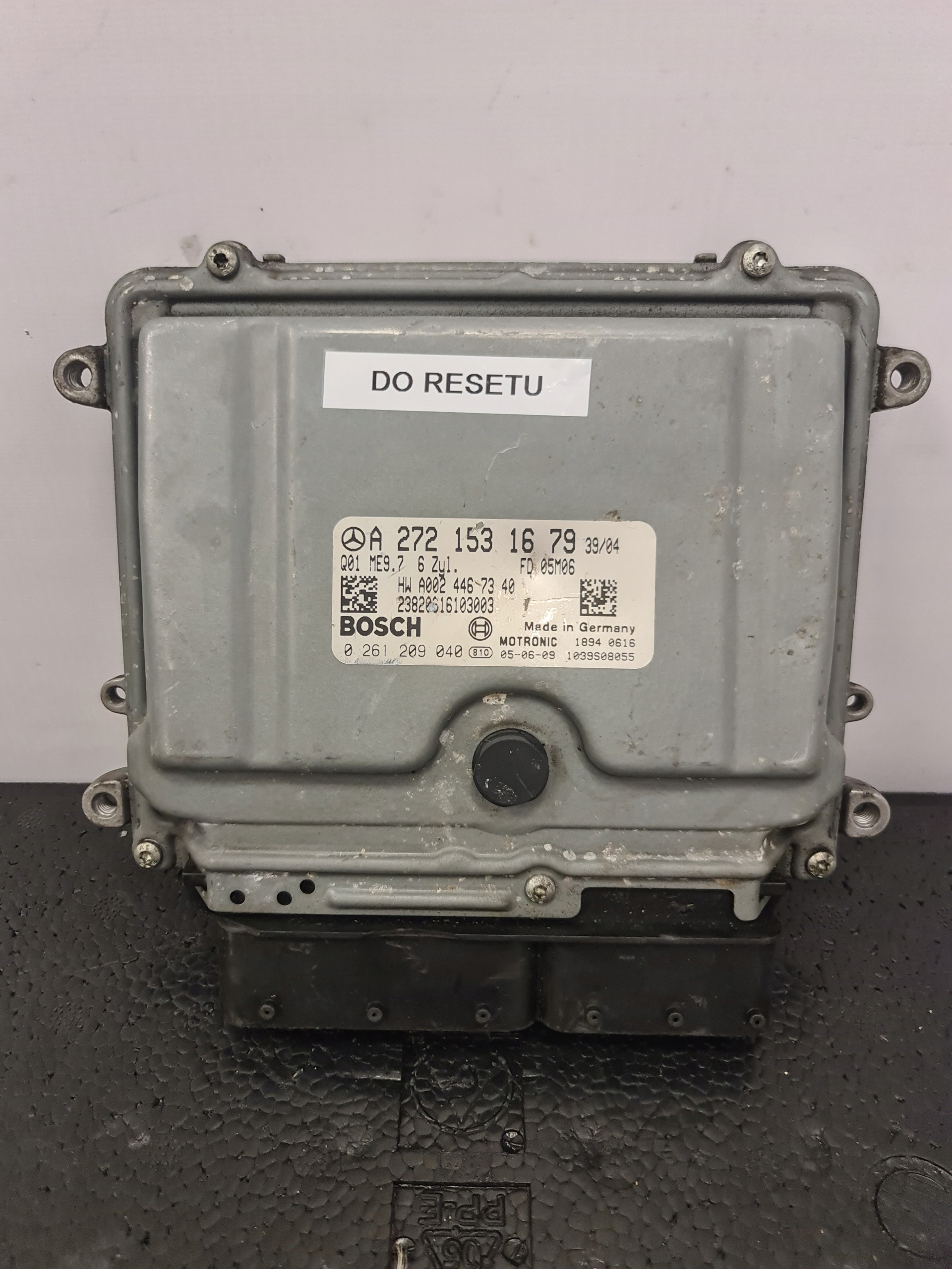 Sterownik Silnika Komputer ECU A2721531679 MED9.7 - galeria