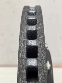 Tarcza CERAMICZNA BMW M5 F90 M8 Przód Prawa OEM - galeria